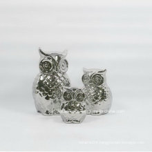 Electroplating Silver Little Ceramic Home Decoration (set)